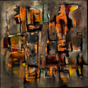 "The drying" Painting by Victor Joel Ortega