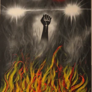 "Zombie Fires Rising" by David J Haskins