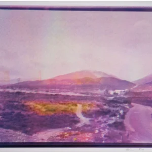 "Santa Ana River, 2025 Risograph Print by Andrew K. Thompson