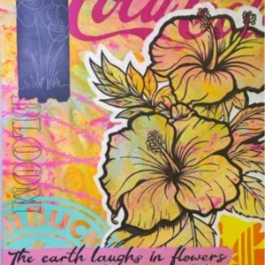 Laughs in flowers by Thalo Halo